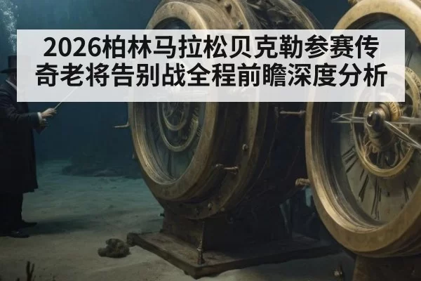 2026柏林马拉松贝克勒参赛传奇老将告别战全程前瞻深度分析
